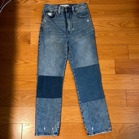 Abercrombie & Fitch Denim - A&F high waisted straight ankle jeans
